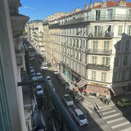 Les Balconnets Centre Lägenhetshotell Nice